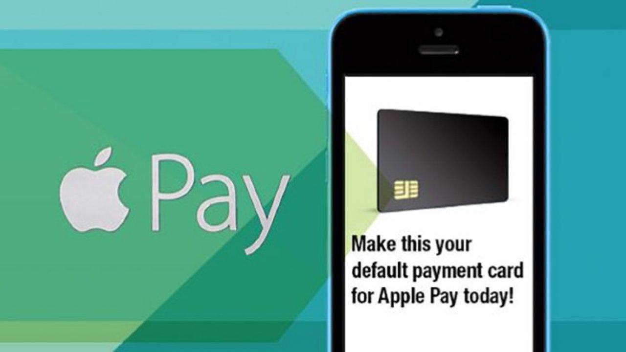 Apple pay online default card